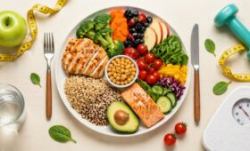 Assiette équilibrée et mode de vie sain