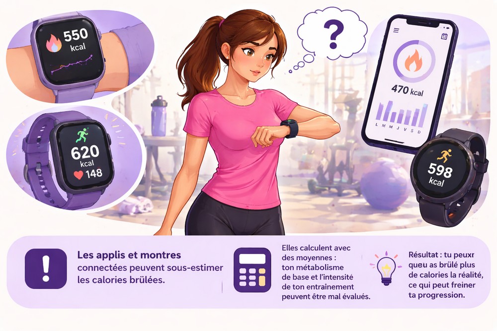 Calculs des calories sous-estimés