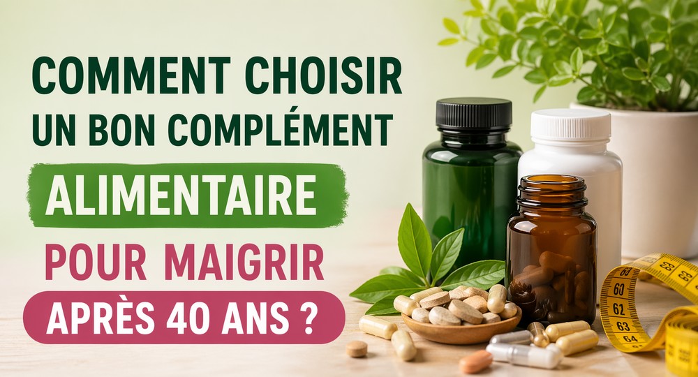 Comment choisir un complément alimentaire apres 40 ans