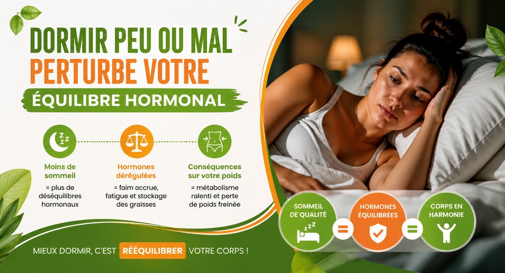 Déséquilibre hormonal et sommeil perturbé