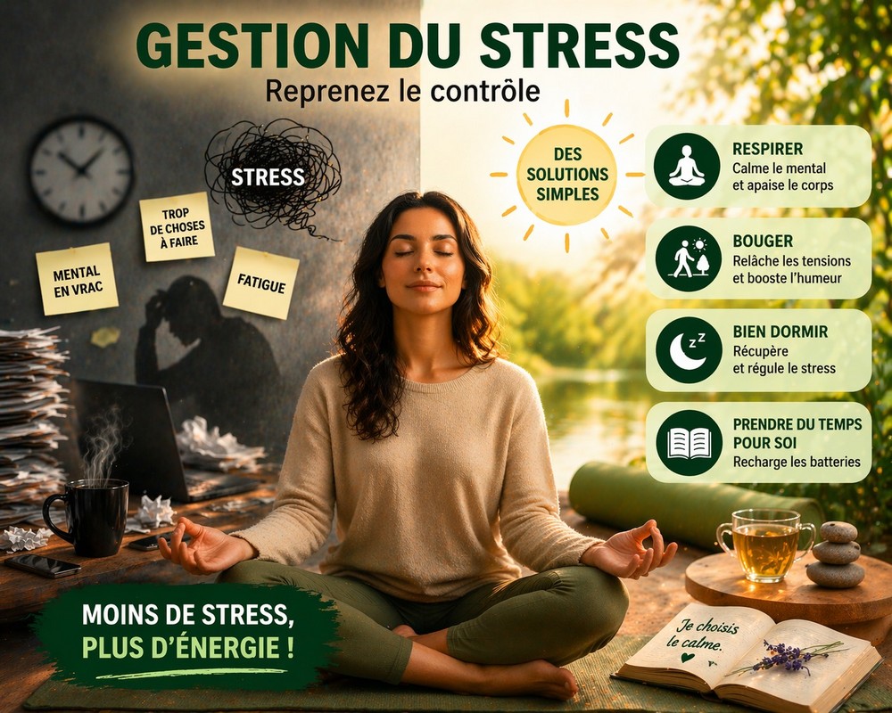 Gestion du stress et bien-être intérieur