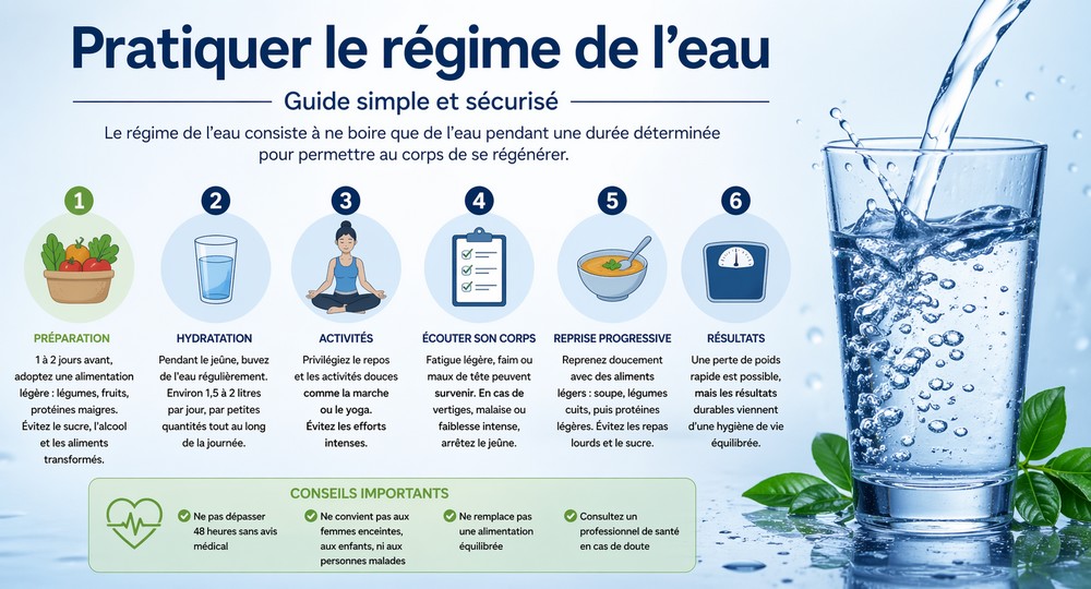 Jeûne hydrique guide pratique et sécurisé -minceurboost
