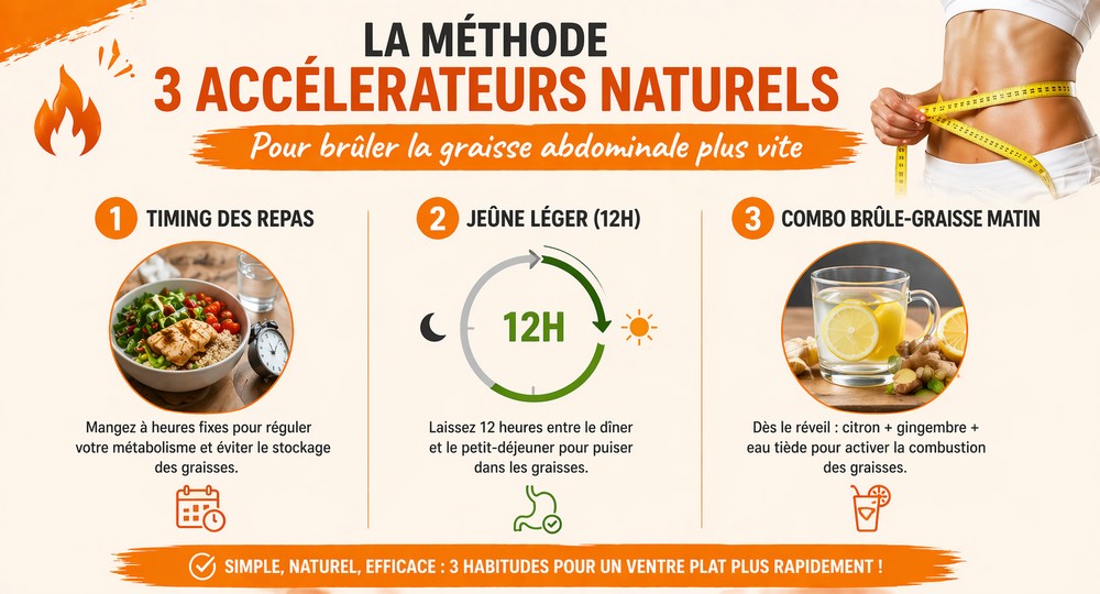 La méthode des 3 accélérateurs naturels
