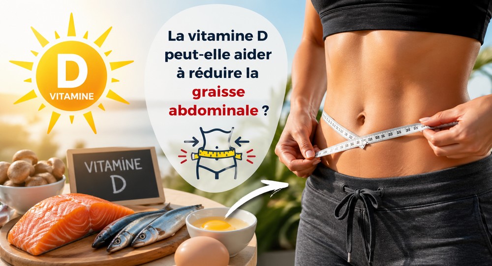 La vitamine D peut-elle aider à réduire la graisse abdominale