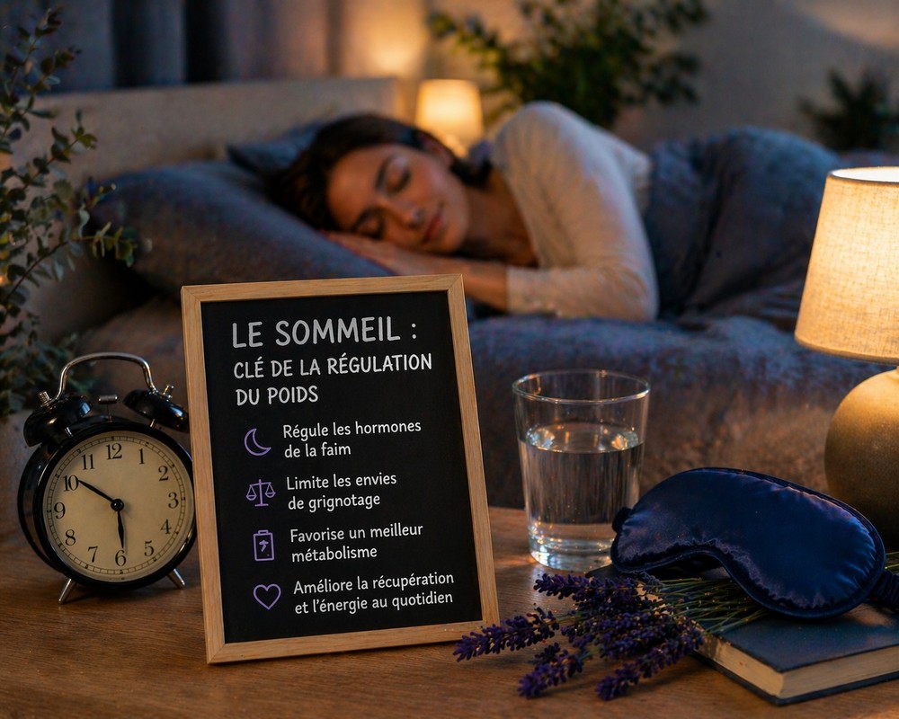 Le sommeil joue un rôle essentiel dans la gestion du poids