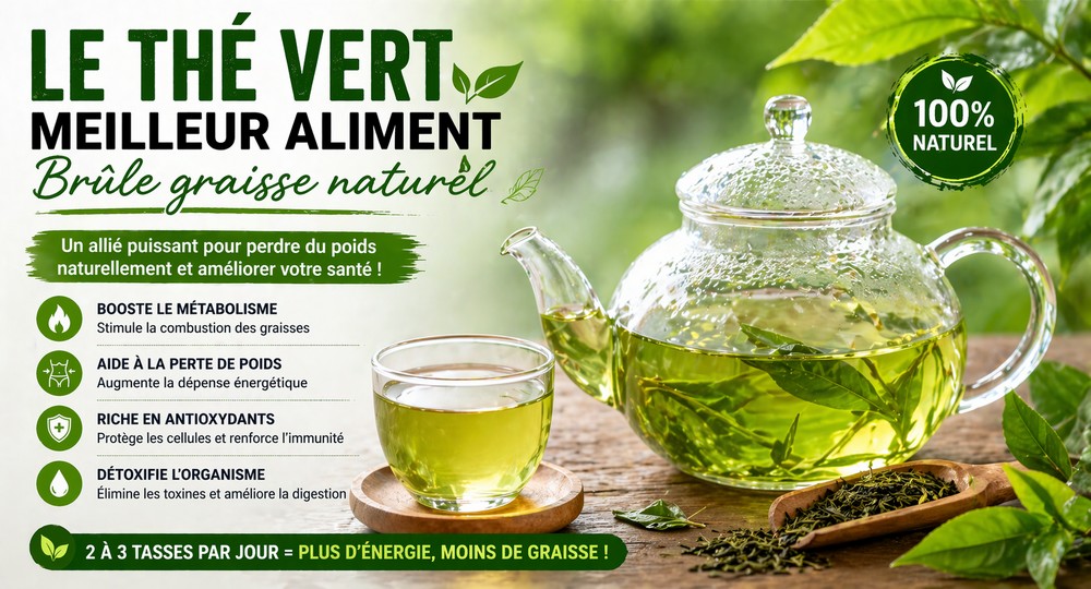Le thé vert, allié santé naturel -minceurboost