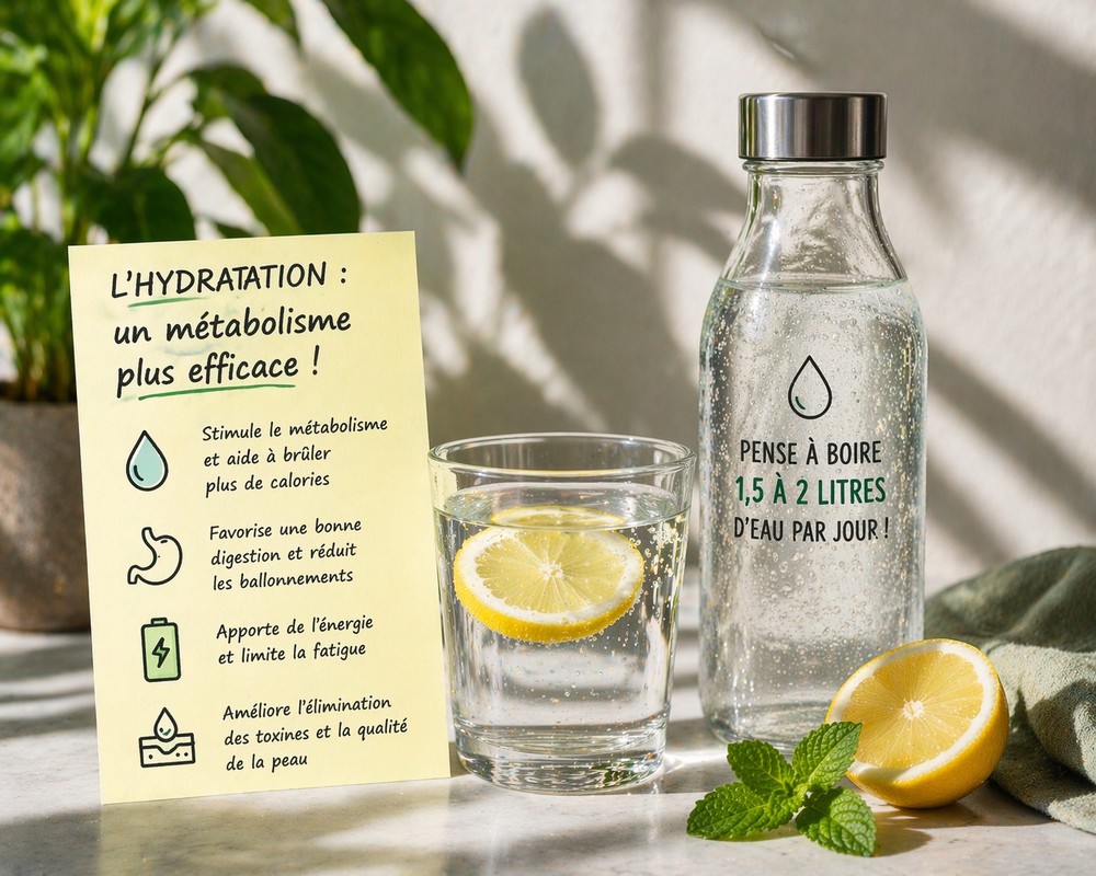 L’eau est un élément fondamental dans toute démarche de perte de poids
