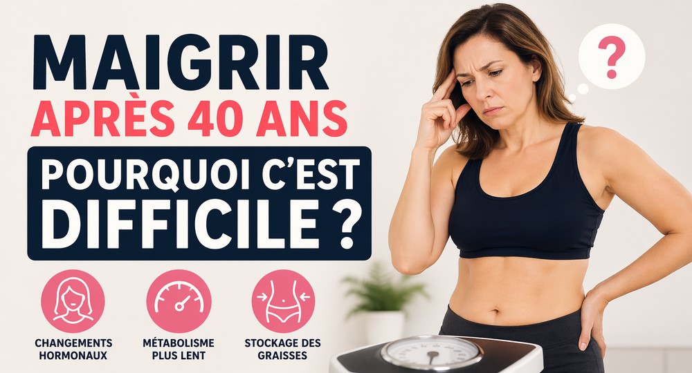 Maigrir après 40 ans -minceurboost