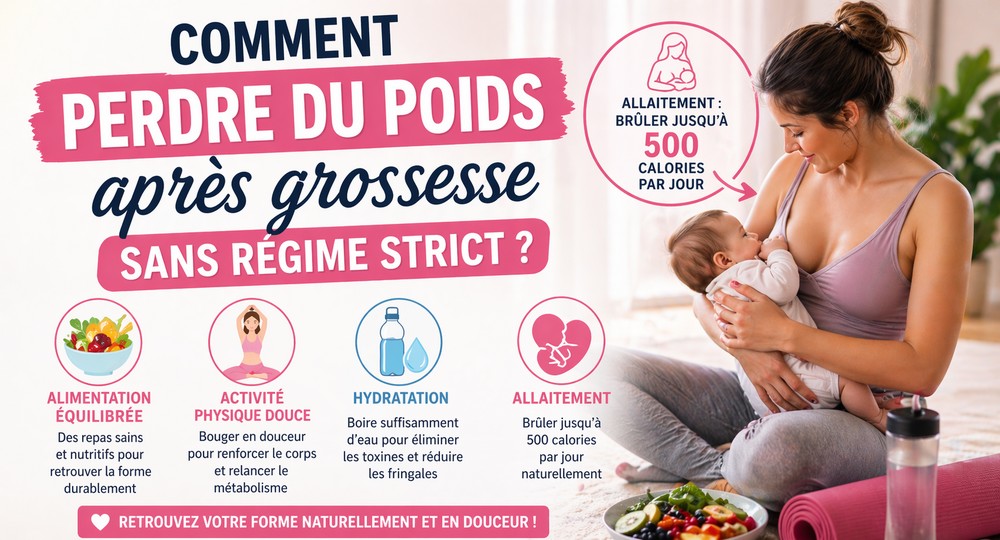 Perdre du poids après grossesse naturellement