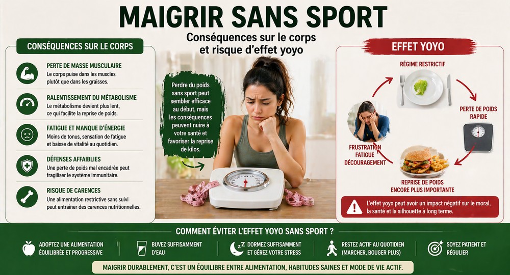 Perdre du poids sans sport expliqué-minceurboost