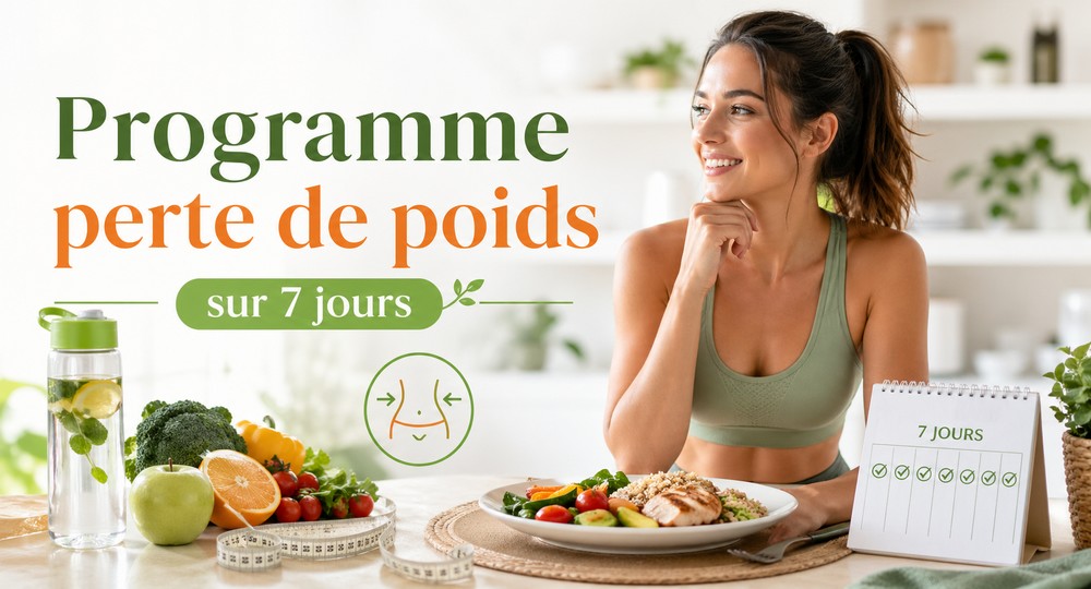 Programme perte de poids sur 7 jours