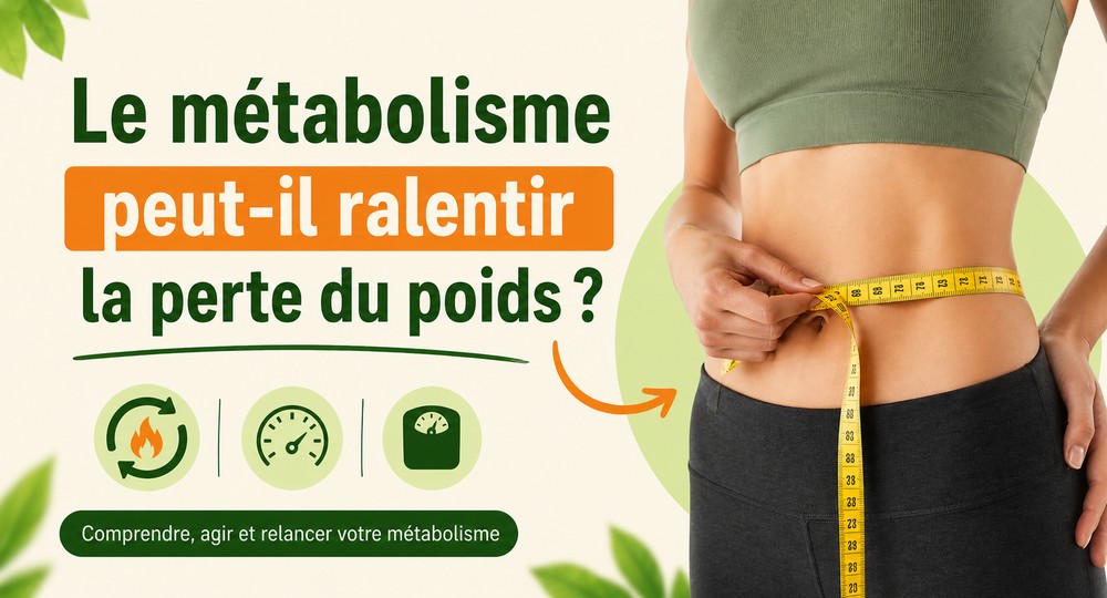 Ralentissement du métabolisme et perte de poids
