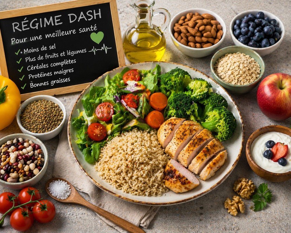 Régime DASH pour une meilleure santé