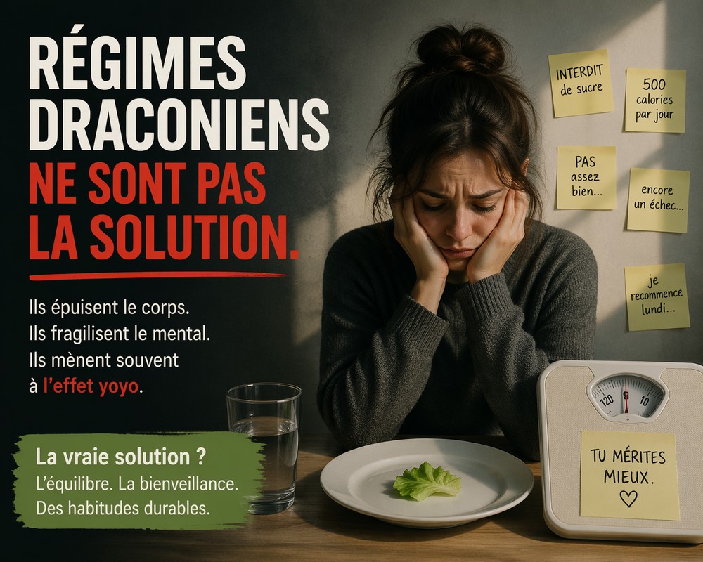 les Régimes draconiens ne sont pas la solution