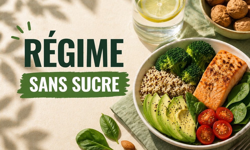 Repas équilibré sans sucre -minceurboost