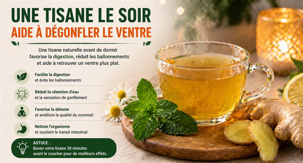 Tisane du soir pour la détente