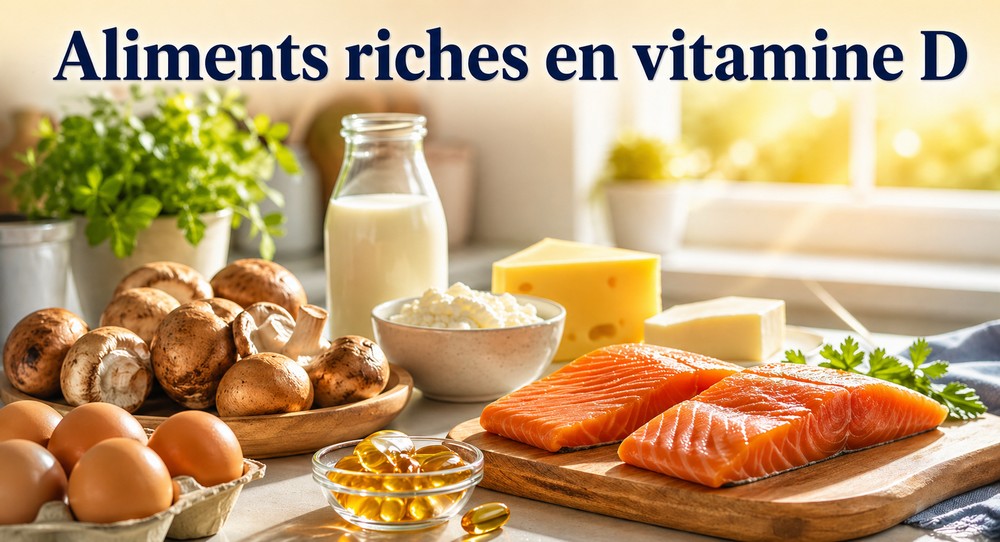aliments riches en vitamine D