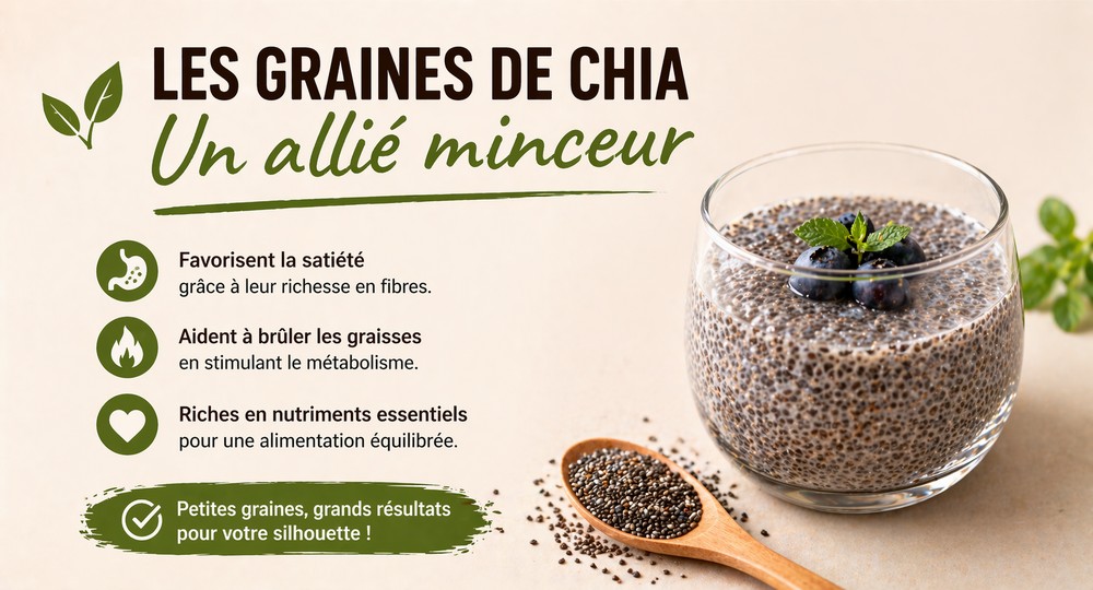 consommer les graines de chia pour booster la perte de poids
