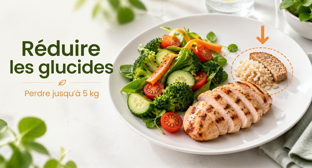 réduire glucides pour perdre jusqu’à 5 kg