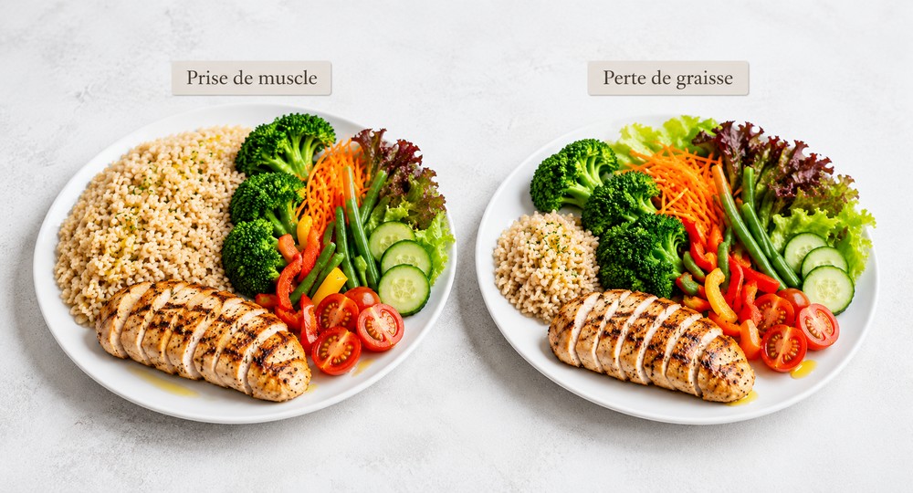 Exemple concret avec les mêmes aliments
