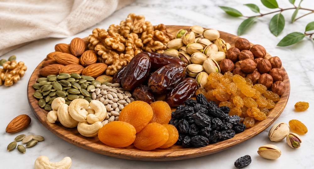 Fruits secs et oléagineux collation minceur
