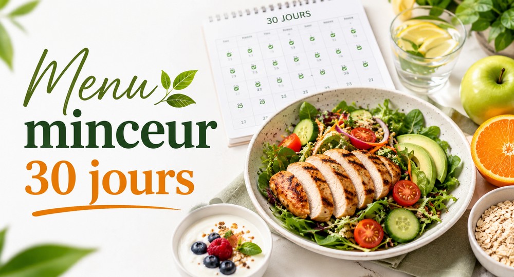 Menu minceur 30 jours