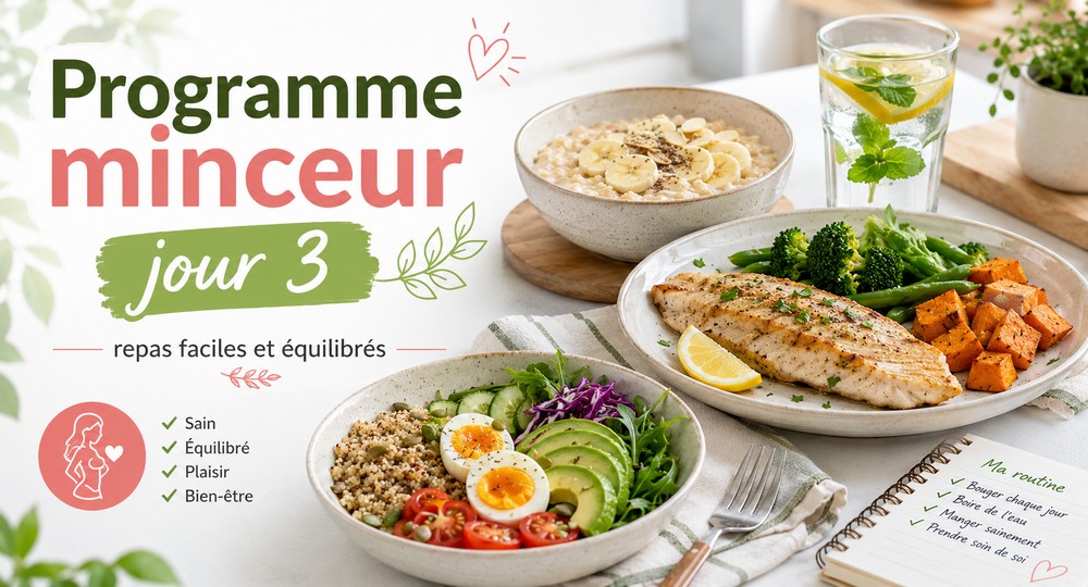 Programme minceur jour 3
