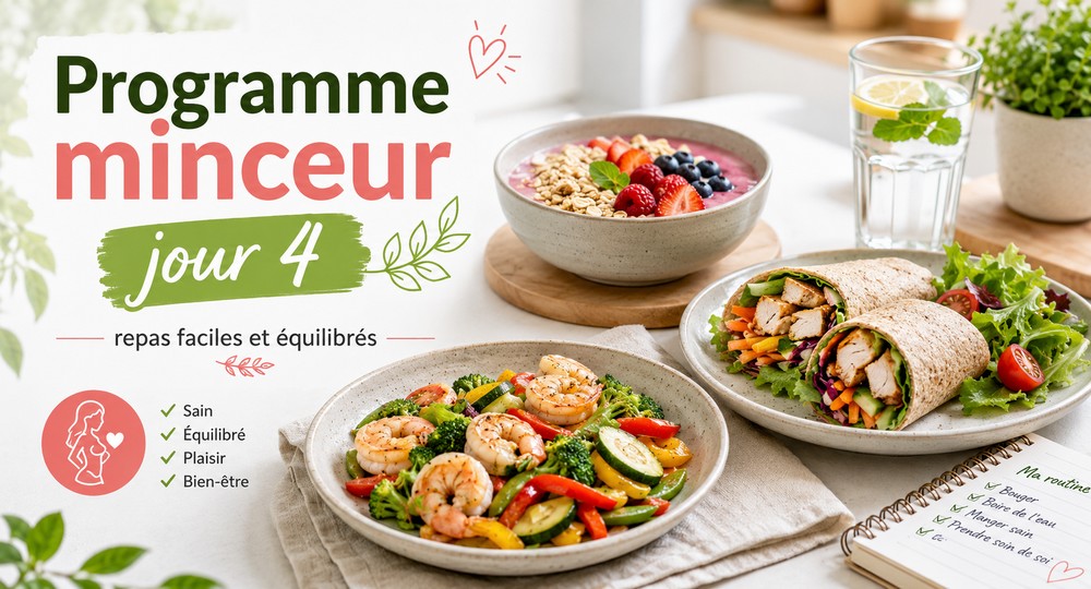 Programme minceur jour 4