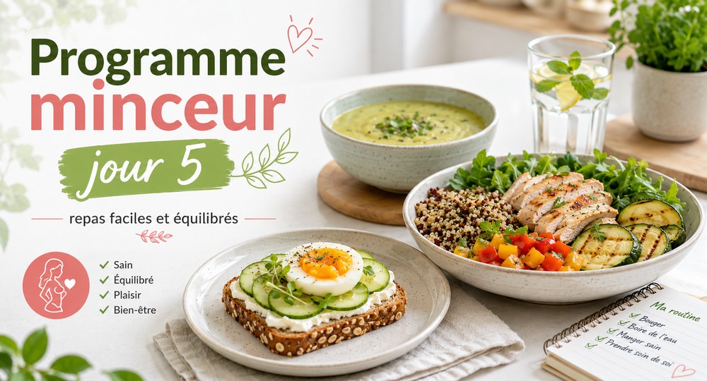 Programme minceur jour 5