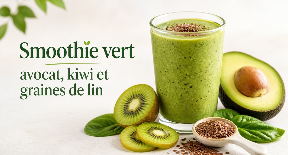 Smoothie tropical mangue, orange et cardamome