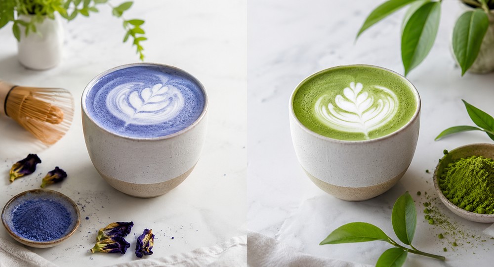 Blue matcha
