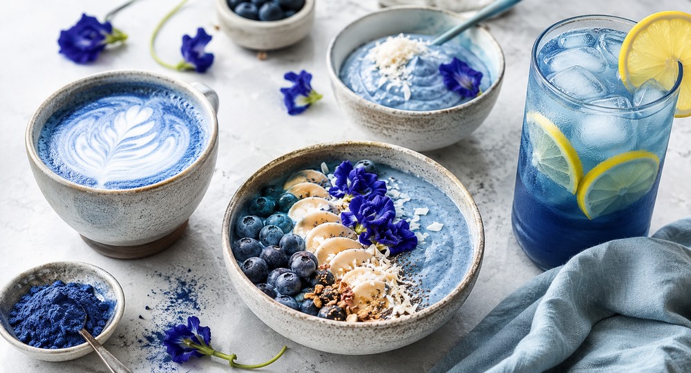 Blue matcha