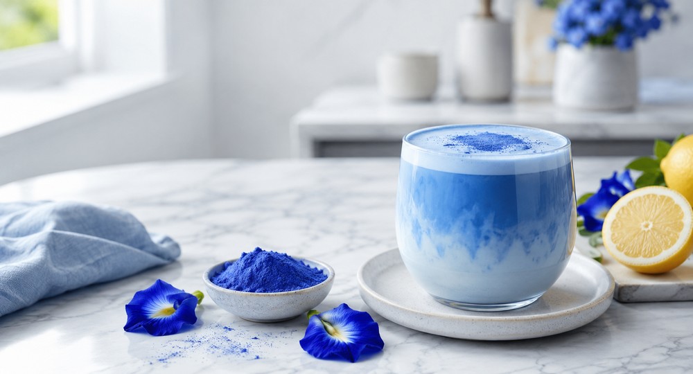 Blue matcha