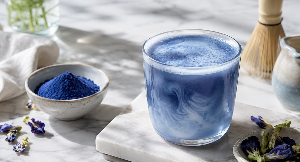Blue matcha