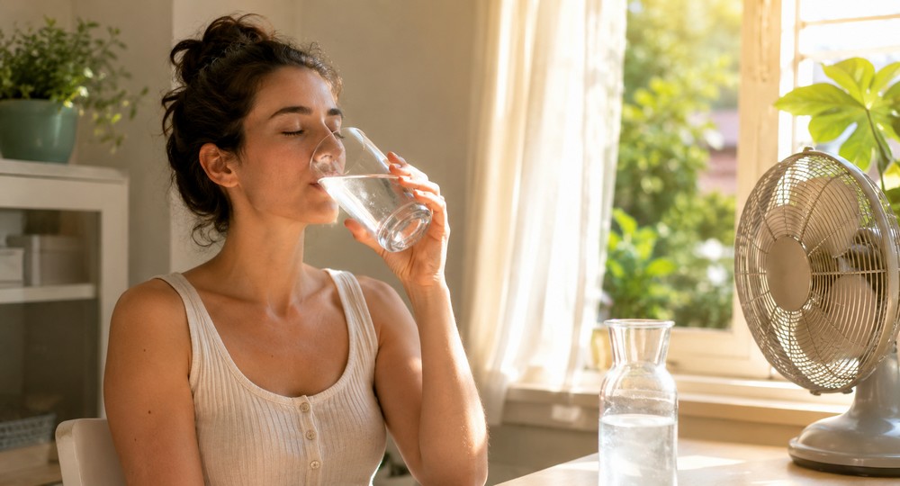 Hydratation pendant la journée