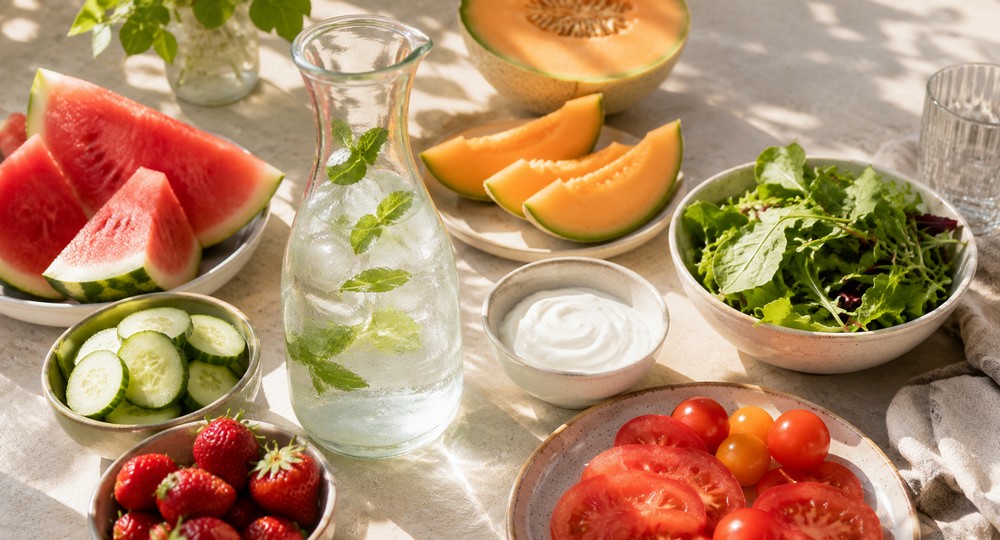 Hydratation pendant la journée