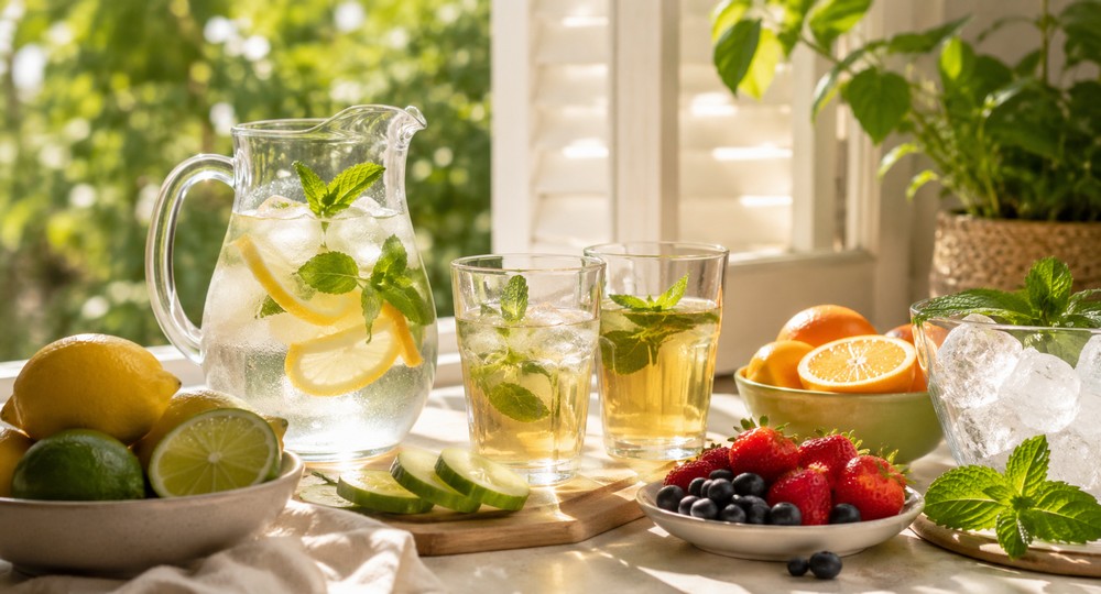 Hydratation pendant la journée